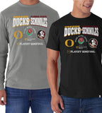 Paquete de camisetas de fútbol americano del rose bowl de los Oregon Ducks Florida State Seminoles 2015 - Sporting Up