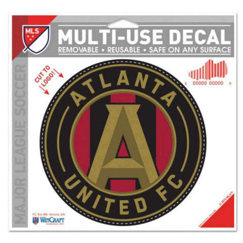 Shop Atlanta United FC Wincraft Removable Multi-Use Decal Sticker 4.5"x5.75" - Sporting Up