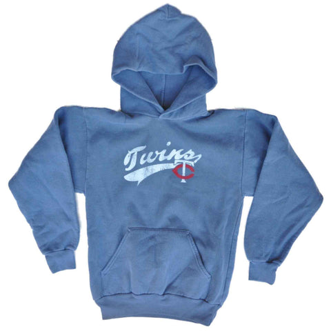 Kaufen Sie „Minnesota Twins Saag“, blau-graues Pullover-Hoodie-Sweatshirt für Jungen, sportlich – sportlich