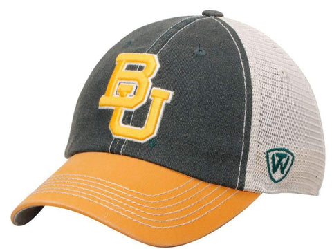 Shop Baylor Bears Top of the World Green Yellow Offroad Adjustable Snapback Hat Cap - Sporting Up