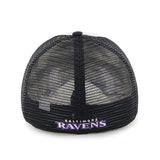 Gorra holgada de malla flexible con cierre de corsario tricolor de la marca 47 de los Baltimore Ravens - sporting up