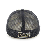 St. Louis Rams 47 Brand Tri-Tone Privateer Closer Mesh Flexfit Slouch Hat Cap - Sporting Up