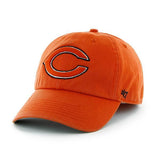 Chicago Bears 47 Brand Orange Franchise "C" Logo Fitted Slouch Hat Cap - Sporting Up