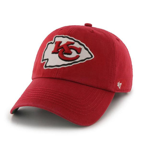 Shop Kansas City Chiefs 47 Brand Red Franchise Fitted Slouch Hat Cap - Sporting Up