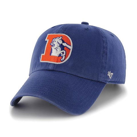Shop Denver Broncos 47 Brand Blue 1993 Legacy Clean Up Adjustable Slouch Hat Cap - Sporting Up
