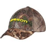 Oregon Ducks TOW Camo Realtree Xtra Memory Foam Adjustable Hat Cap - Sporting Up