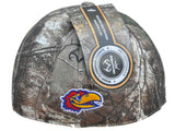 Kansas Jayhawks TOW Camo Realtree Xtra Memory Foam Flexfit Hat Cap (M/L) - Sporting Up