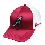 Alabama Crimson Tide TOW Women Crimson White Satina Mesh Adjustable Hat Cap - Sporting Up