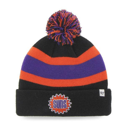 Shop Phoenix Suns 47 Brand Black Breakaway Retro 1992 Poofball Beanie Hat Cap - Sporting Up