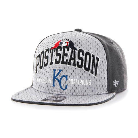Kansas City Royals 47 Brand 2015 Al Central Division Champions On-Field-Mütze, Kappe – sportlich