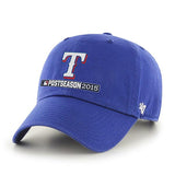 Texas Rangers 47 Brand 2015 Postseason Playoffs Blue Clean Up Relax Hat Cap - Sporting Up
