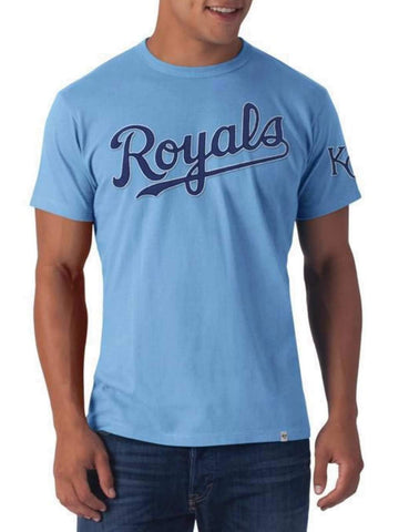 Compre camiseta kansas city royals 47 brand carolina blue albright fieldhouse - sporting up