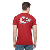 Kansas City Chiefs 47 Brand Rescue Red Crosstown MVP Soft Cotton T-Shirt - Sporting Up