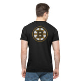 Boston Bruins 47 Brand Jet Black Crosstown MVP Flanker T-Shirt - Sporting Up