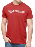 Detroit Red Wings 47 Brand Rescue Red Crosstown MVP Flanker T-Shirt - Sporting Up