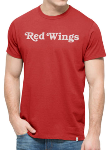 Shop Detroit Red Wings 47 Brand Rescue Red Crosstown MVP Flanker T-Shirt - Sporting Up