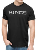 Los Angeles Kings 47 Brand Jet Black Crosstown MVP Flanker T-Shirt - Sporting Up