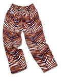 Houston astros zubaz marine orange style vintage pantalon zèbre rayé - sporting up