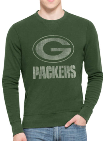 Shop Green Bay Packers 47 Brand Green End-Grain Crew Thermal LS T-Shirt - Sporting Up