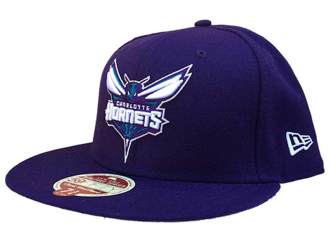 Shop Charlotte Hornets New Era Heritage Purple Classic Fitted 59Fifty Hat Cap - Sporting Up