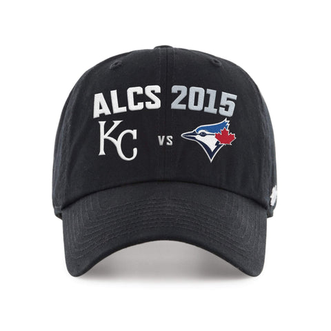 Kaufen Sie Kansas City Royals Toronto Blue Jays 47 Brand 2015 MLB Postseason Alcs Hat Cap – sportlich