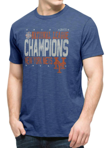 Handla new york mets 47 brand 2015 national league champions scrum t-shirt - sporting up