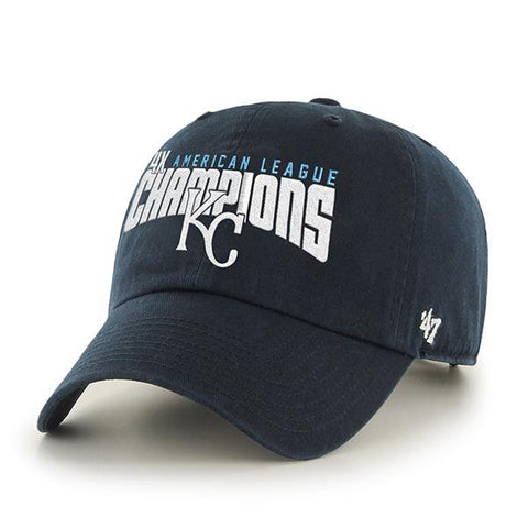 Compre gorra de limpieza de los kansas city royals 47 brand 4 veces campeones de la liga americana - sporting up