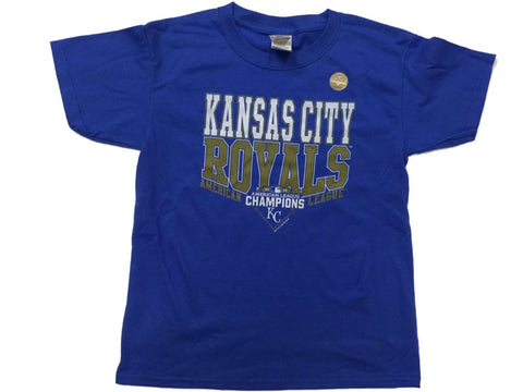 T-shirt des champions de la ligue américaine 2015 pour jeunes des Royals de Kansas City - Sporting Up