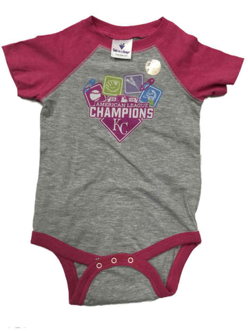 Tenue des champions de la ligue américaine 2015 pour bébés filles des Royals de Kansas City - faire du sport