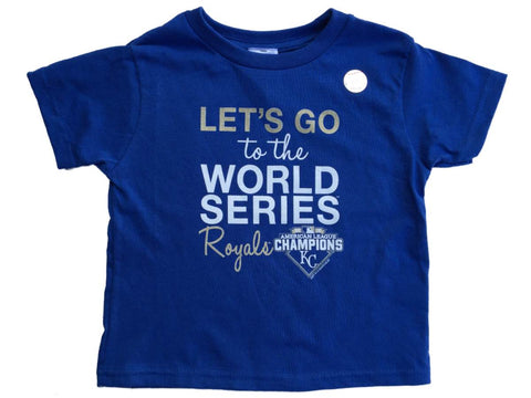 T-shirt SAAG INFANT 2015 des Royals de Kansas City Allons à la série mondiale - Sporting Up