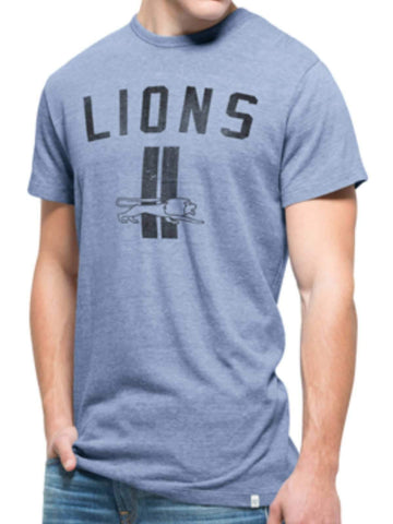 Shop Detroit Lions 47 Brand Blue Tri-State Legacy Retro 1961 Tri-Blend T-Shirt - Sporting Up