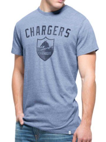 San diego chargers 47 märkesblå tri-state legacy 1961 tri-blend t-shirt - sportig upp