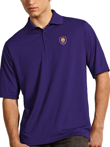 Orlando City SC Antigua MLS dunkelviolettes, kurzärmliges Golf-Poloshirt „Executive“ – sportlich