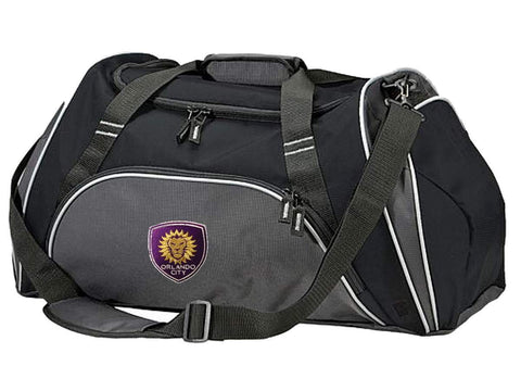 Shop Orlando City SC Antigua MLS Action Duffel Gym Bag with Removable Shoulder Strap - Sporting Up