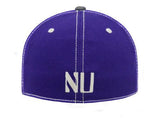 Northwestern Wildcats TOW Purple High Post Two-Tone Memory FLEXFIT Hat Cap (M/L) - Sporting Up