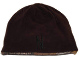 Nebraska cornhuskers remorquage camo brown trap 1 bonnet d'hiver en tricot réversible - faire du sport