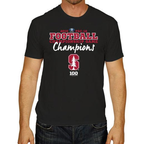 T-shirt de vestiaire des champions de la conférence Pac-12 de football Stanford Cardinal 2015 - Sporting Up