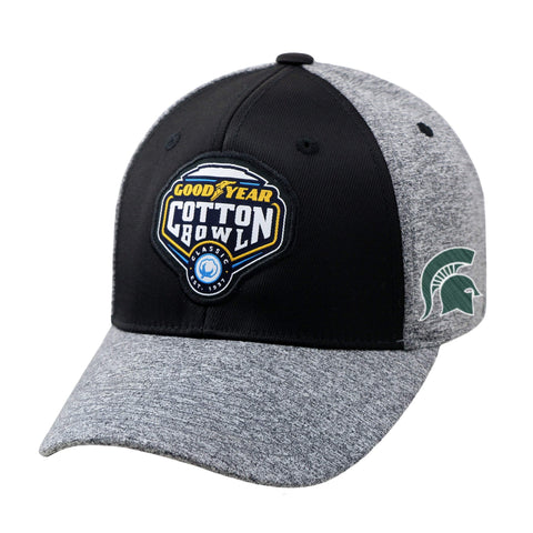 Compre gorra flexible de playoffs de fútbol americano universitario con tazón de algodón de Michigan State Spartans 2015 - sporting up