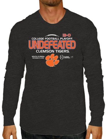 Shop Clemson Tigers 2016 College Football Playoff Semi Undefeated LS T-Shirt - Sporting Up