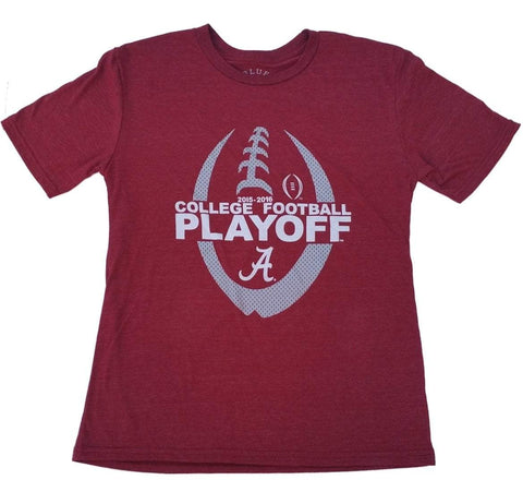 Camiseta roja de los playoffs de fútbol universitario de Alabama Crimson Tide Blue 84 2016 - Sporting Up