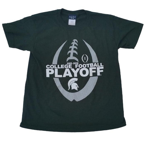 Compre camiseta de los playoffs de fútbol universitario juvenil de Michigan State Spartans azul 84 de 2016 - sporting up