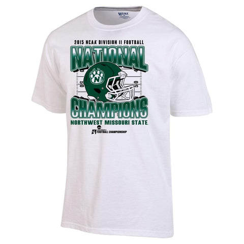 Shop Northwest Missouri State Bearcats 2015 DII Football National Champions T-Shirt - Sporting Up