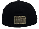 Brooklyn Tigers Reebok Black Worn Vintage Logo Flexfit Hat Cap - Sporting Up