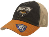 Towson Tigers TOW Black Yellow Offroad Adjustable Snapback Mesh Hat Cap - Sporting Up