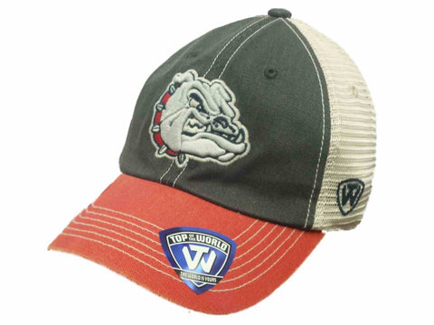 Shop Gonzaga Bulldogs TOW Navy Red Offroad Adjustable Snapback Mesh Hat Cap - Sporting Up