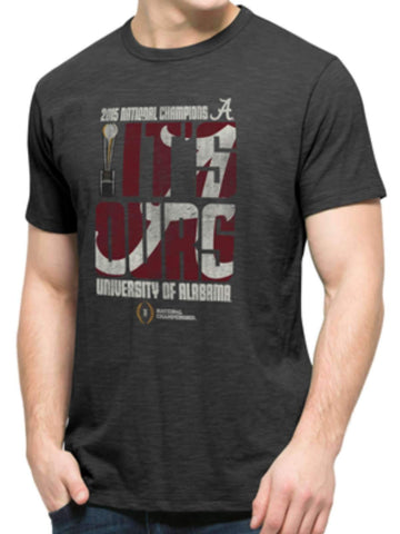 Shop Alabama Crimson Tide 47 Brand 2016 College Football Playoff Nat'l Champs T-Shirt - Sporting Up