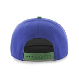 Minnesota Timberwolves 47 Brand Blue Green Sure Shot Adj Snapback Hat Cap - Sporting Up