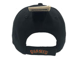 Hellgrau und schwarz strukturierte ADJ-Mütze der Marke San Francisco Giants 47 – sportlich
