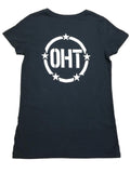 Tennesse Volunteers 47 Brand Women Black Digital Camo OHT V-Neck T-Shirt (S) - Sporting Up