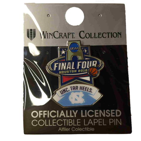Shop North Carolina Tar Heels 2016 NCAA Houston Final Four Collectible Lapel Pin - Sporting Up